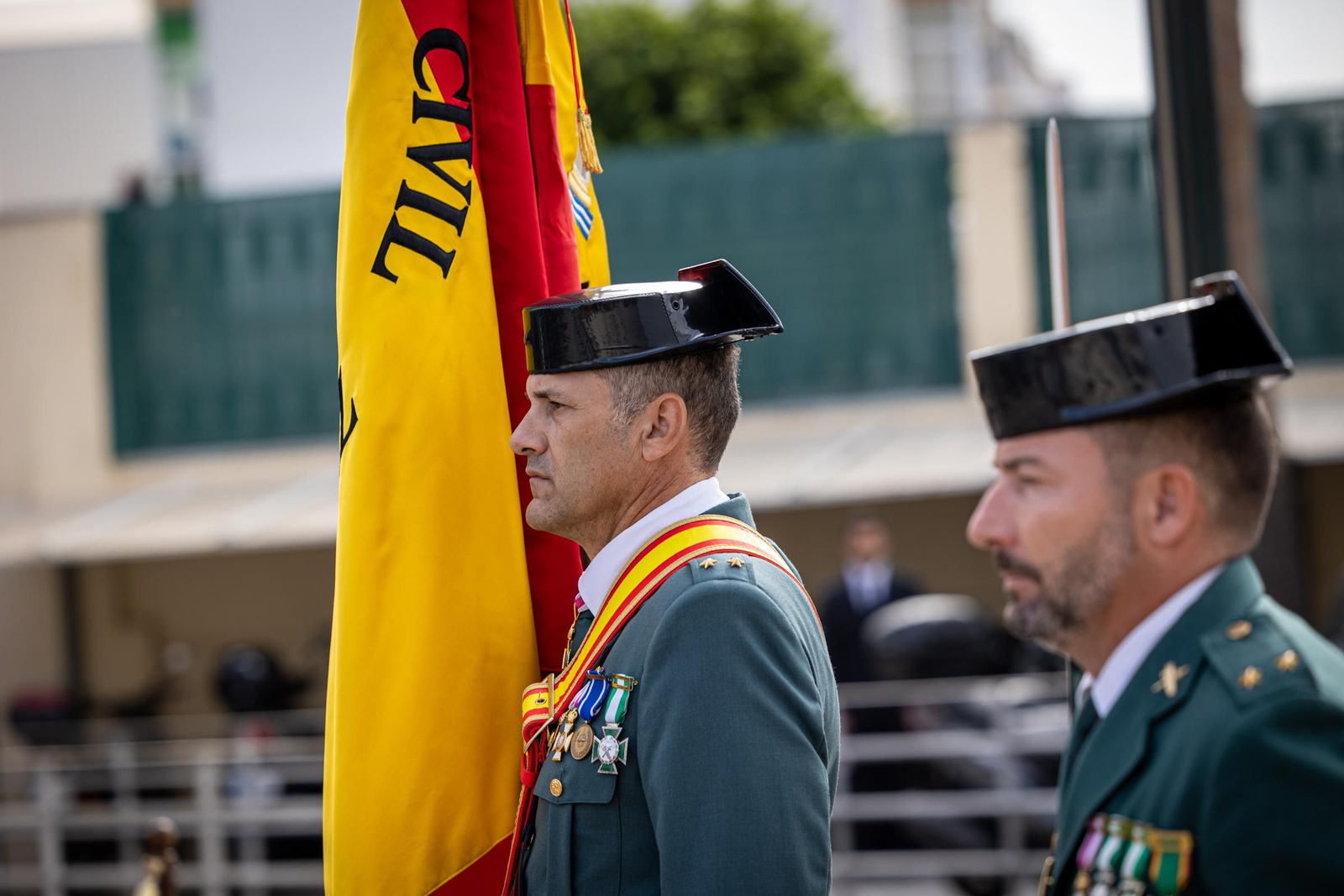 Imágenes de los actos de la Guardia Civil en Cádiz por la festividad de la Virgen del Pilar