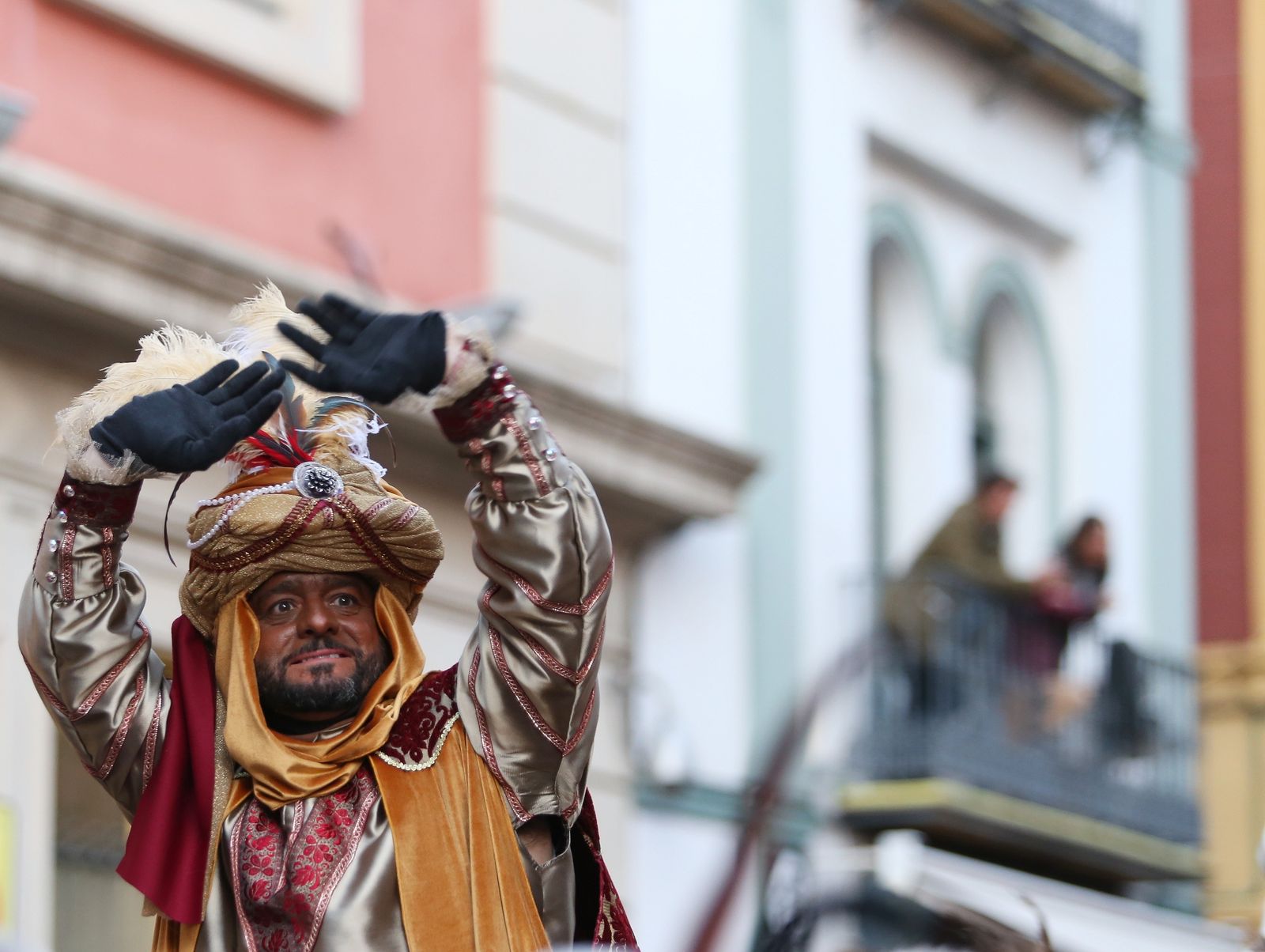 El cortejo del Heraldo, en imágenes