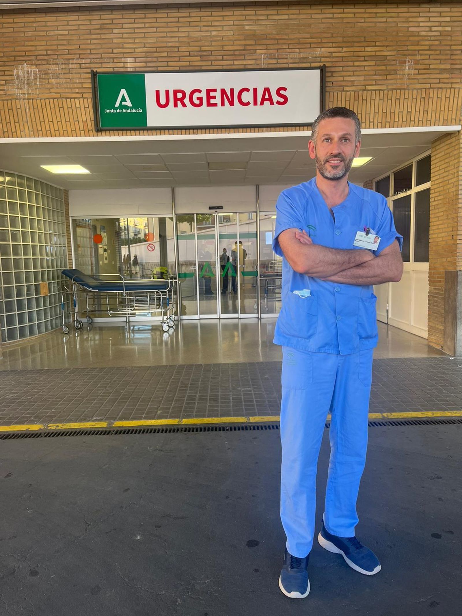 José Manuel Camero, médico de Urgencias del Virgen del Rocío.