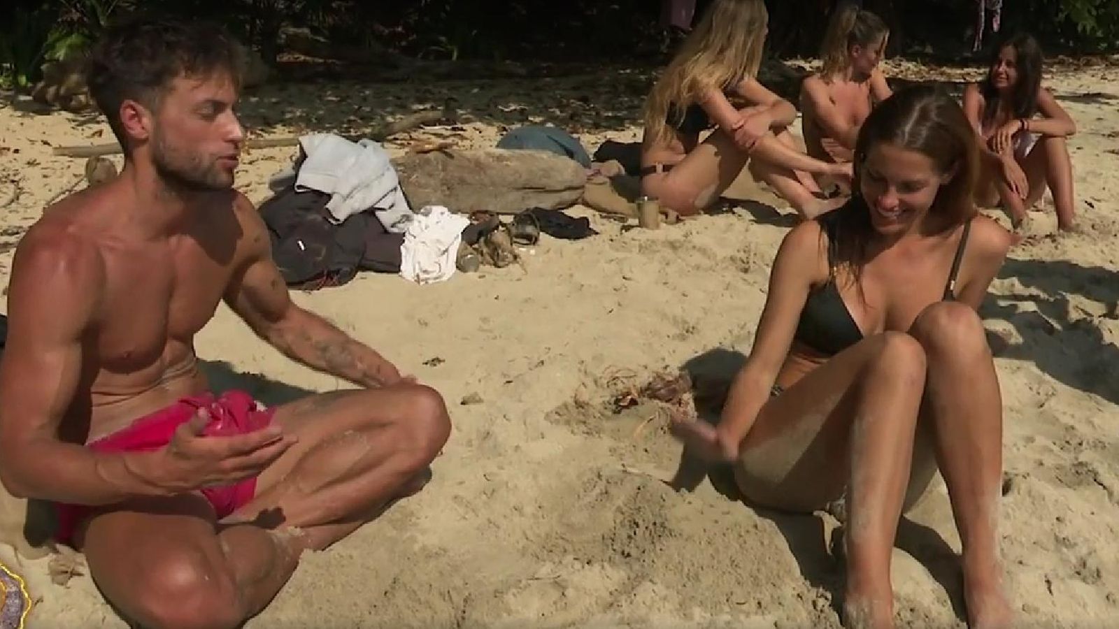 Montoya y Gala han congeniado en 'Supervivientes'.