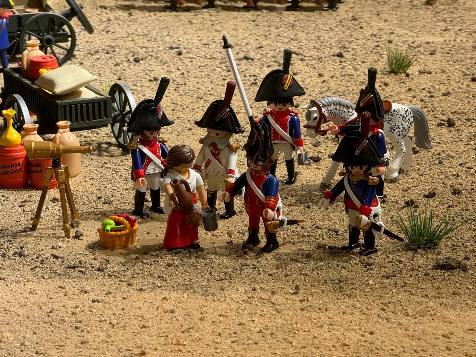 La histórica Batalla de Bailén con "soldados" de Playmobil, en imágenes