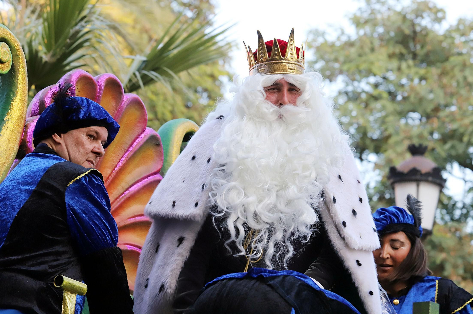 Imágenes de la cabalgata de los Reyes Magos de Huelva