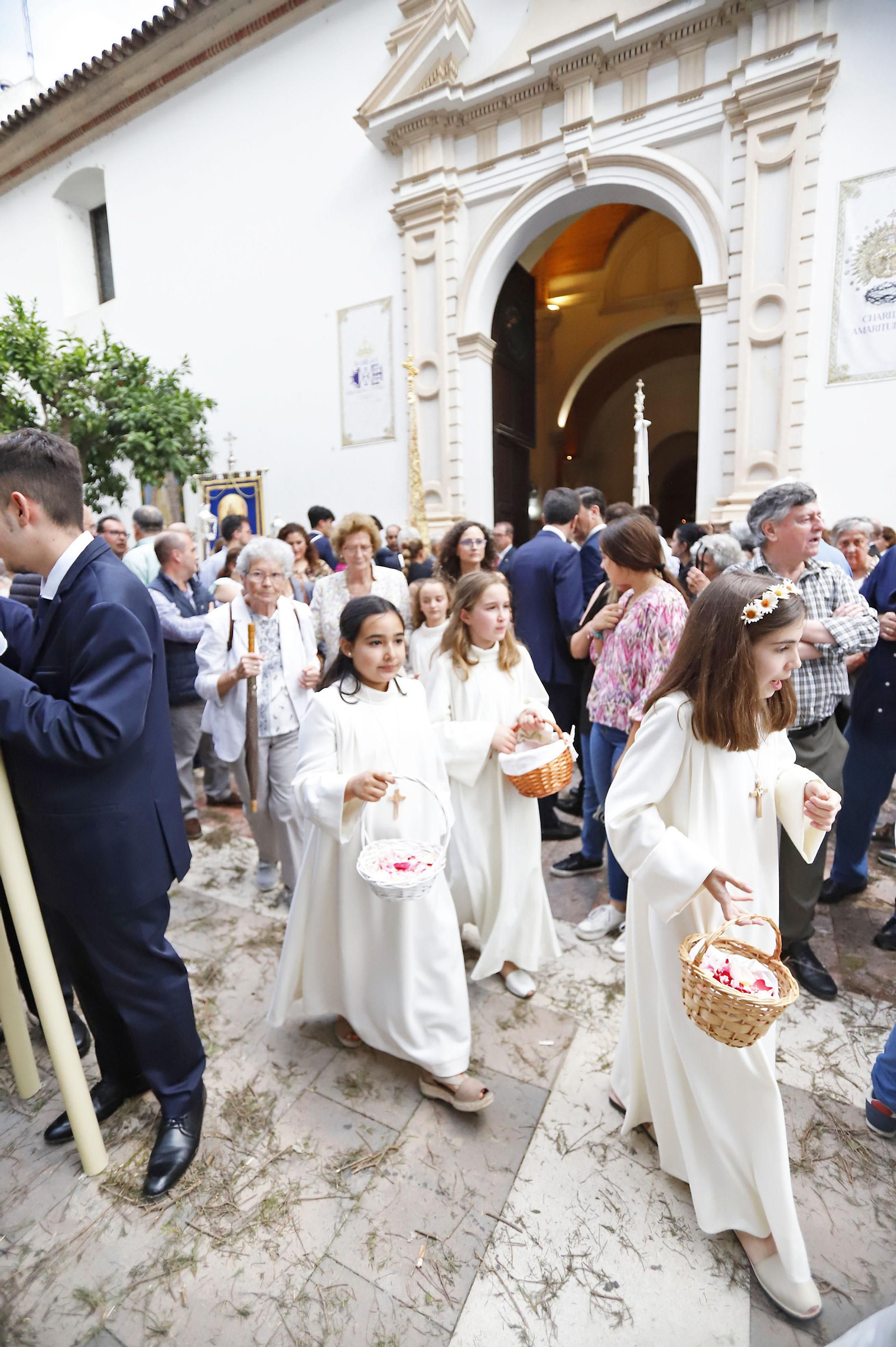 Imágenes de la procesión del Corpus Christi en Huelva