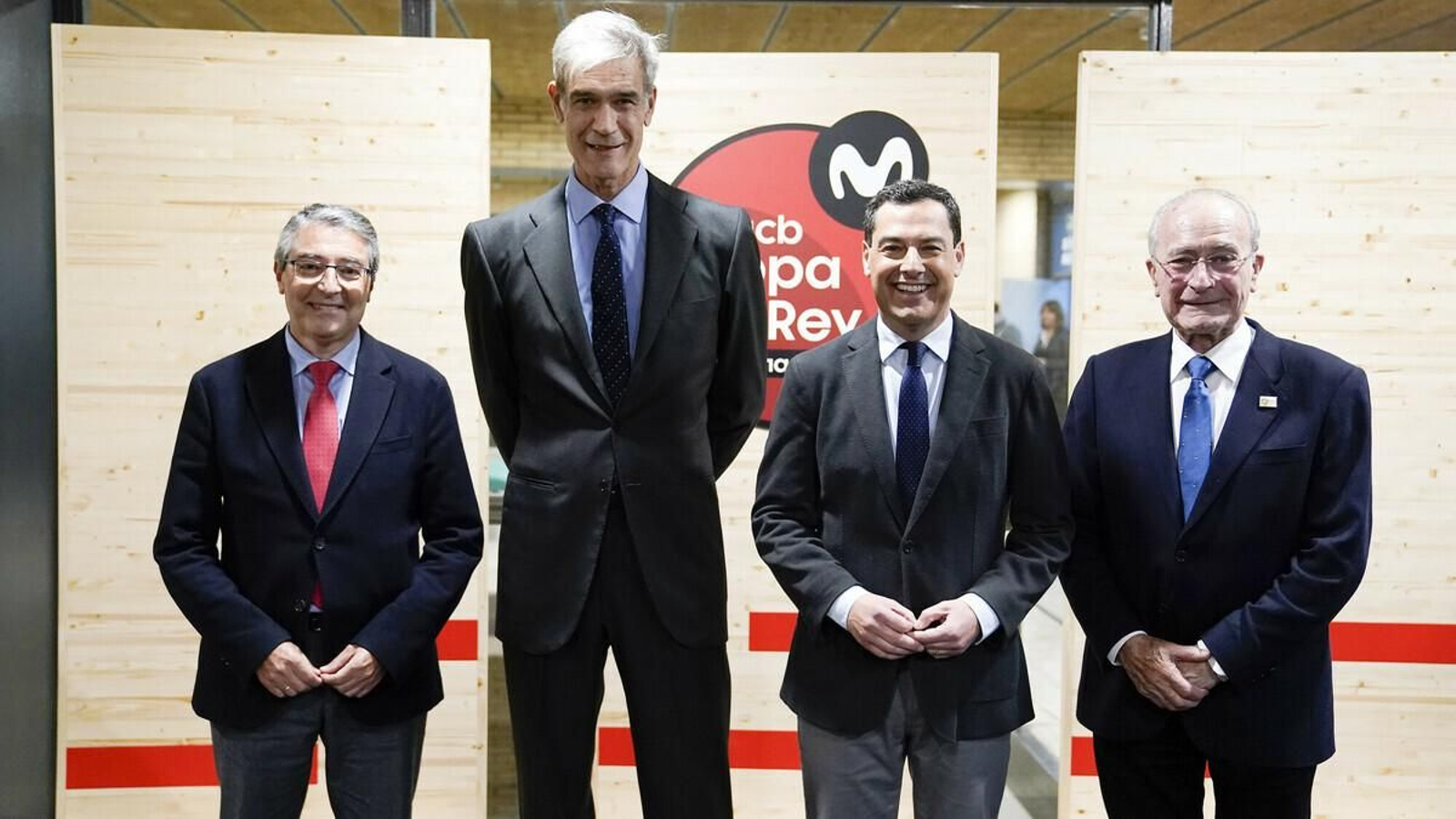 Francis Salado, Antonio Martín, Juanma Moreno y Paco de la Torre. Francis Salado, Antonio Martín, Juanma Moreno y Paco de la Torre.