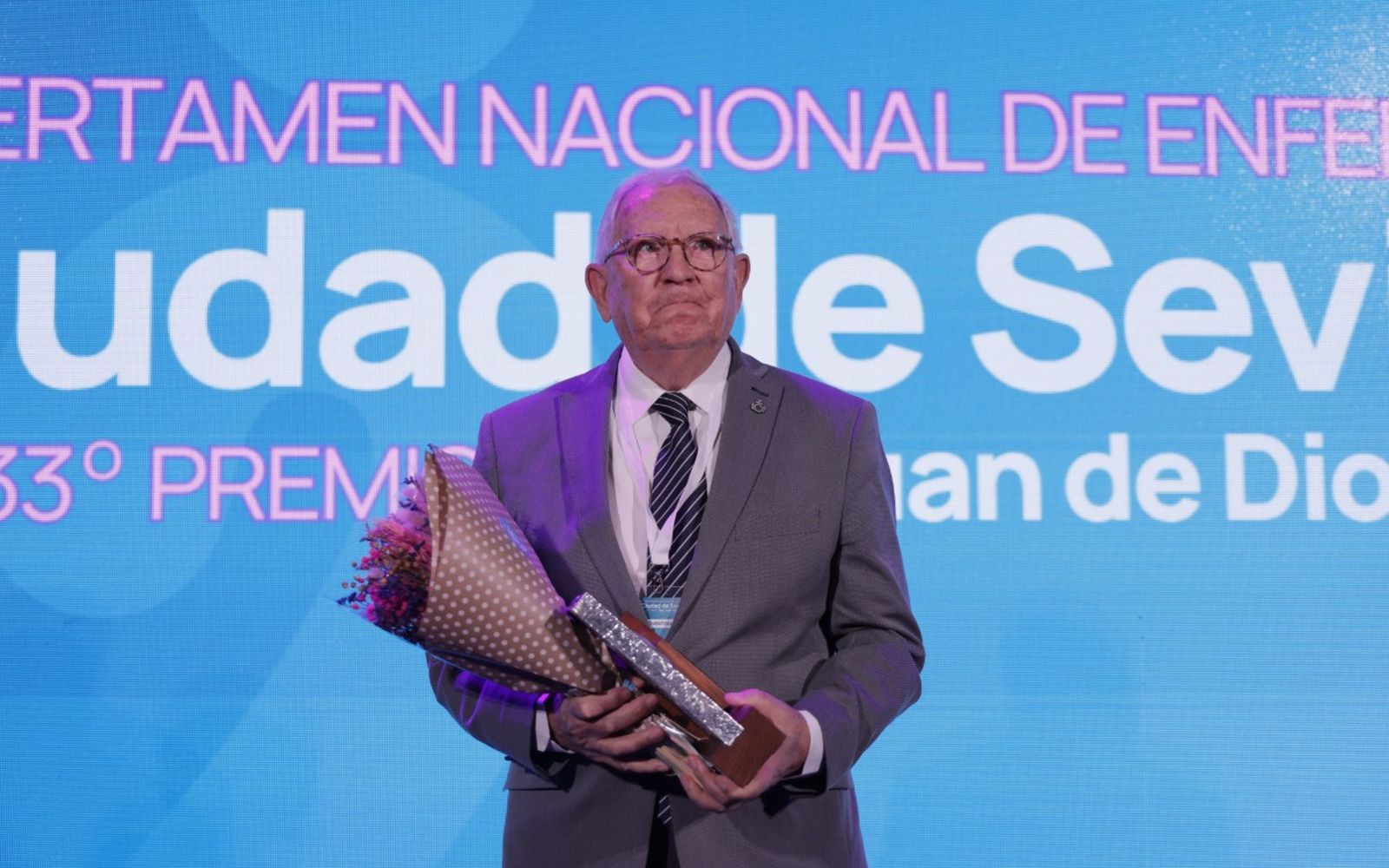 homenaje a Francisco Ventosa Esquinaldo, director del Centro Universitario de Enfermería San Juan de Dios de Bormujos