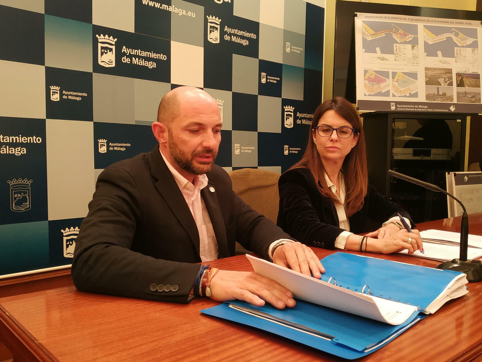 Raúl López y Susana Carillo. Raúl López y Susana Carillo.