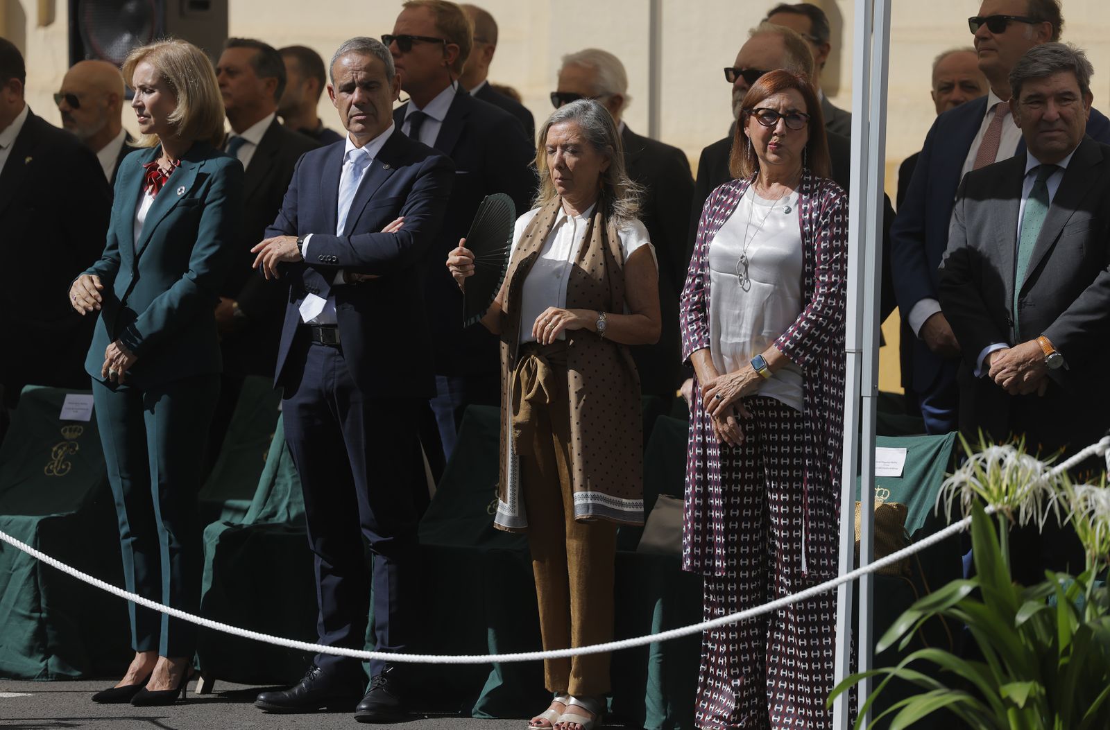 Las fotos de la despedida del  jefe de la IV Zona de la Guardia Civil, Alfonso Rodríguez Castillo