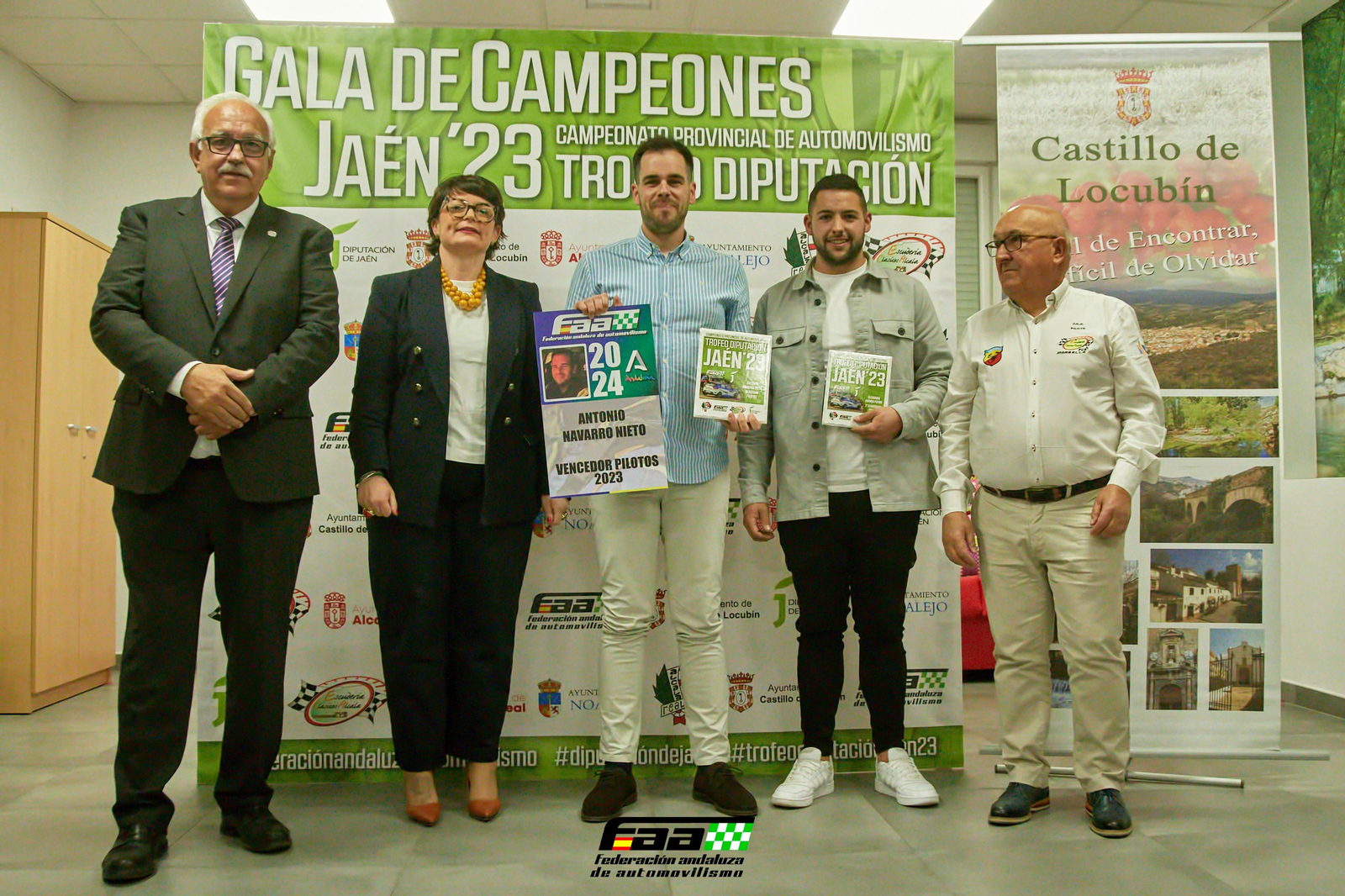 En imágenes: Gala Campeones Automovilismo Jaén, celebrada en Castillo de Locubín