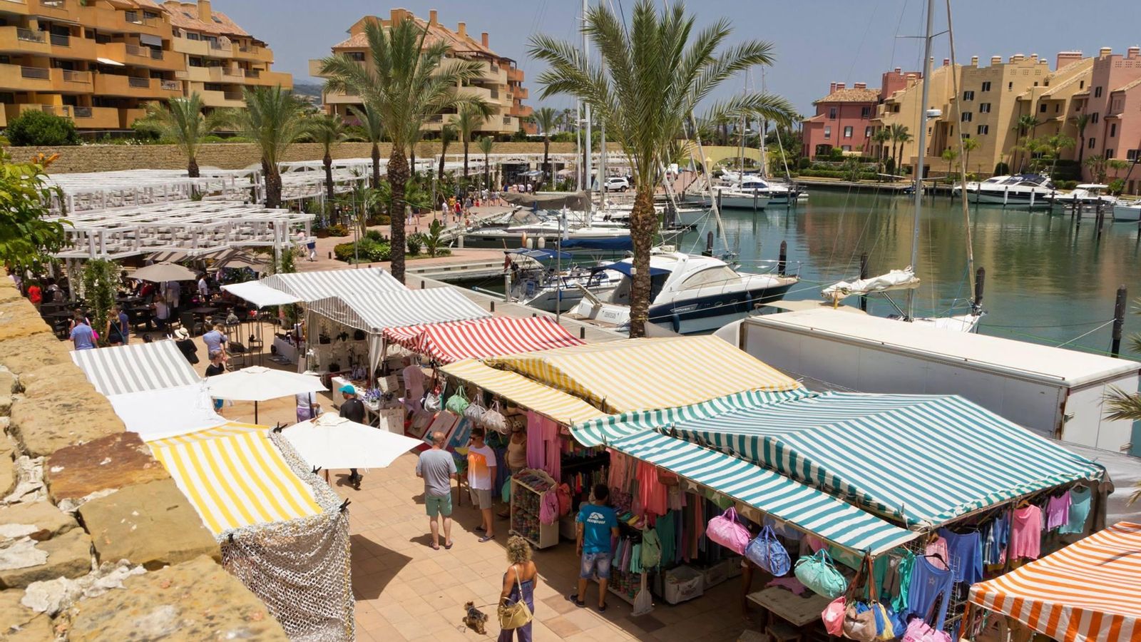 Vista del Mercado de Levante