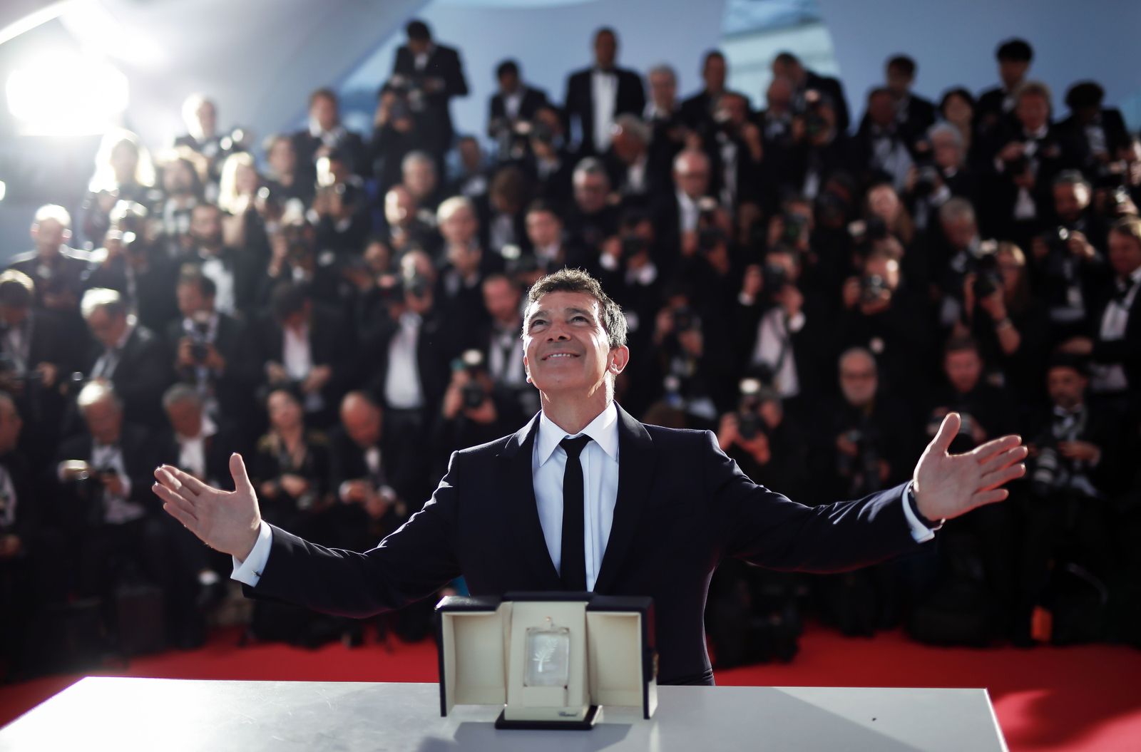 Antonio Banderas, en la edición 2019 de Cannes, donde se coronó como Mejor Actor.