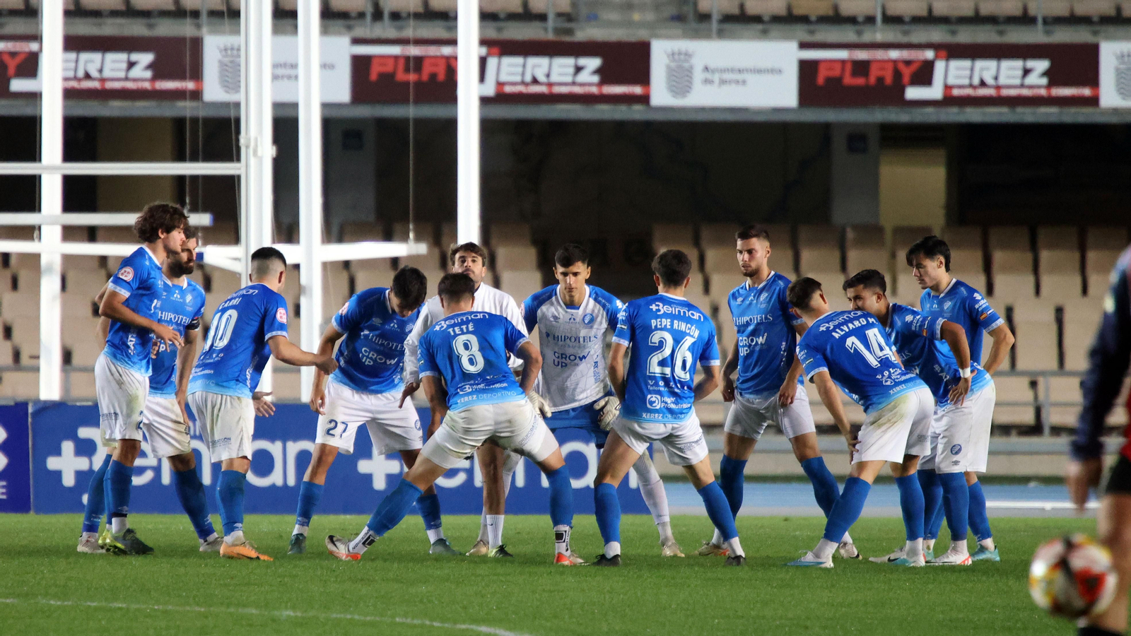 Xerez DFC - Ceuta B en el Municipal de Chapín en Jerez