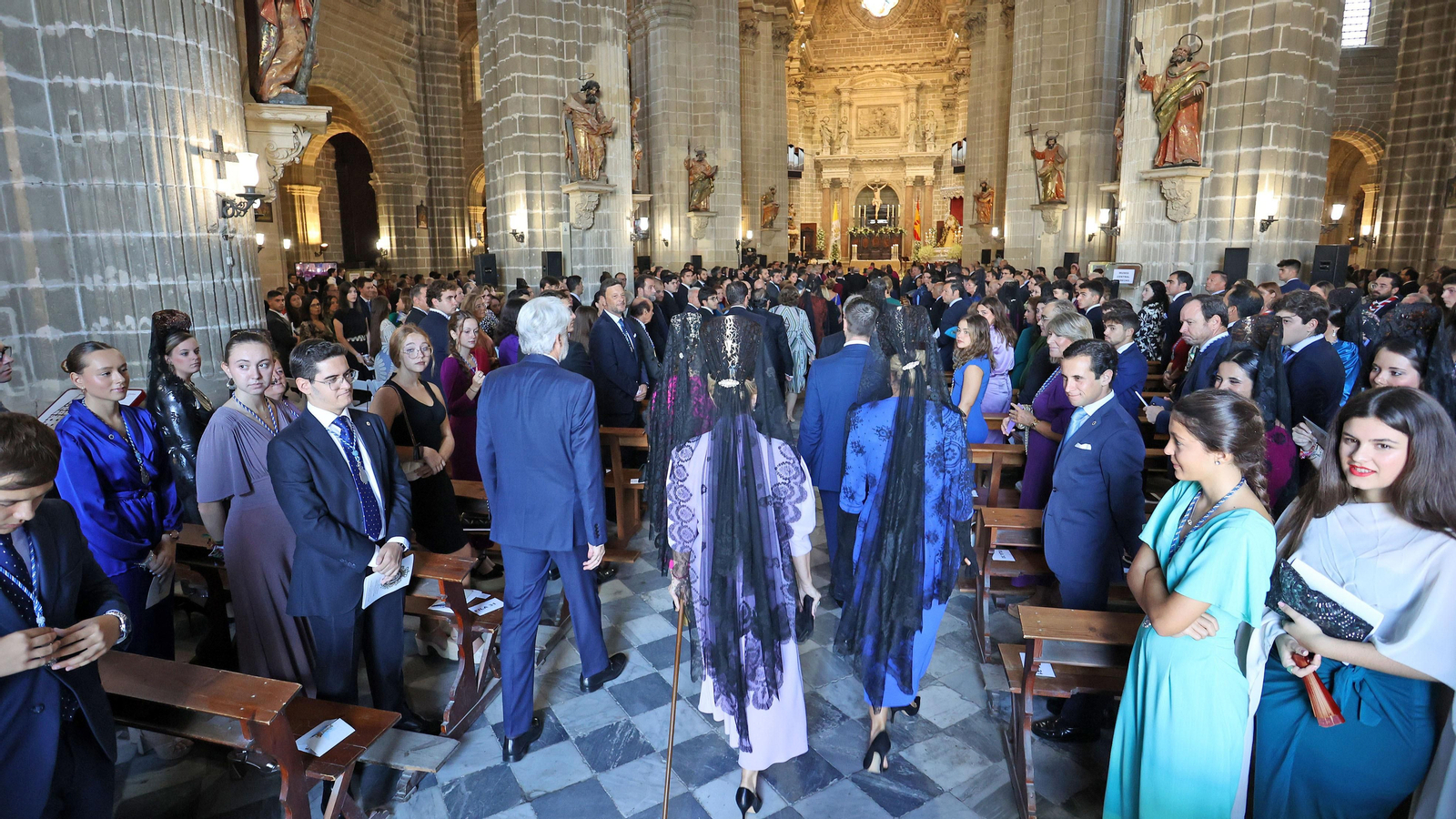 Las imágenes de la coronación de la Virgen de la Estrella en la Catedral.
