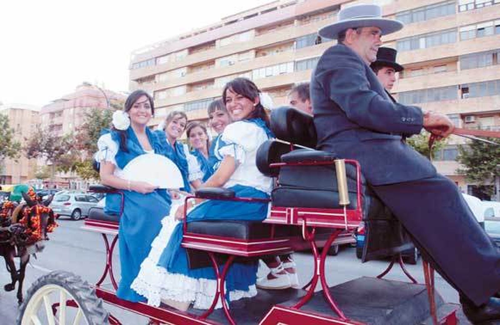 El caballo toma la feria