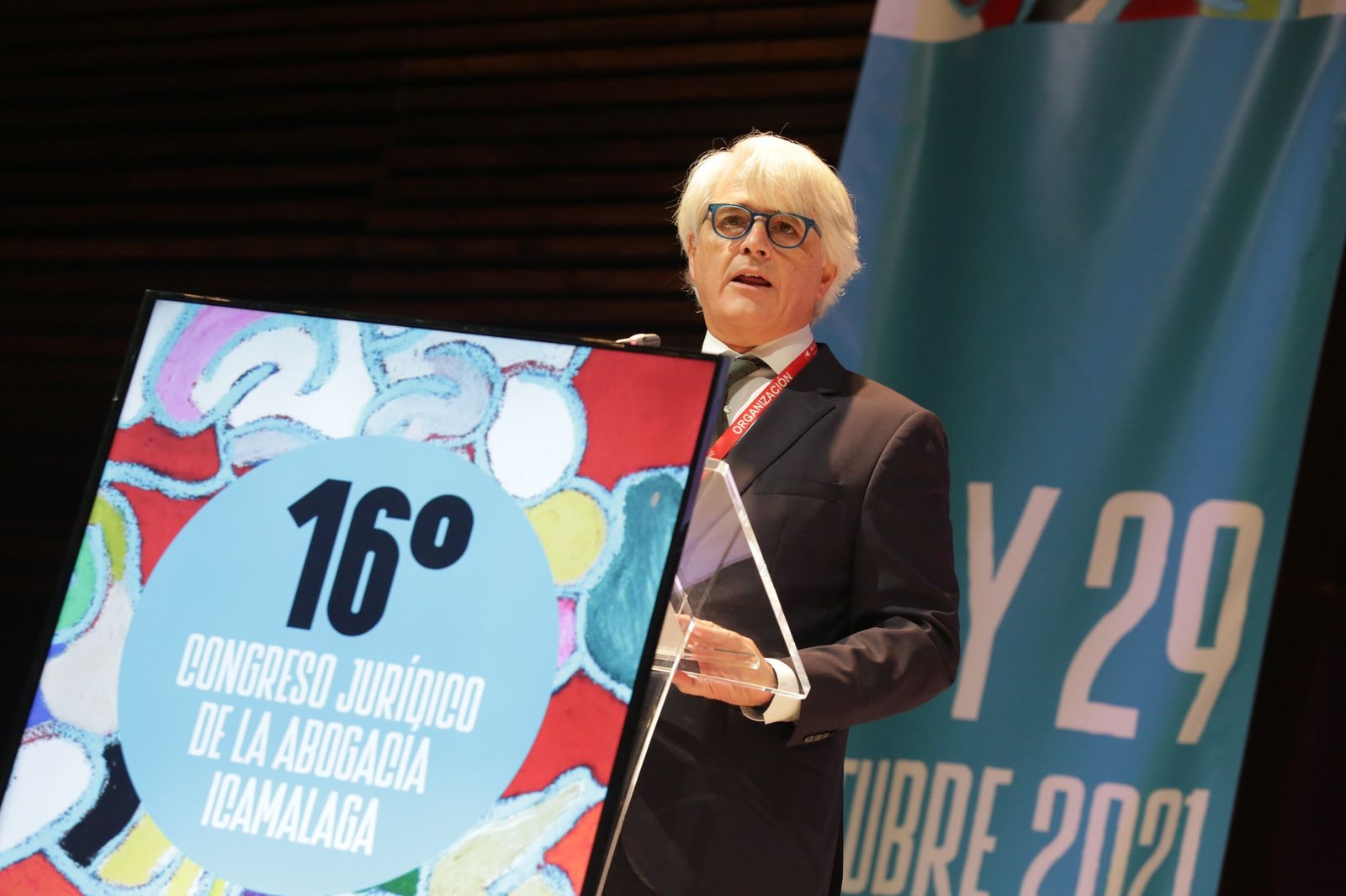 Salvador González. decano del Colegio de Abogados de Málaga.
