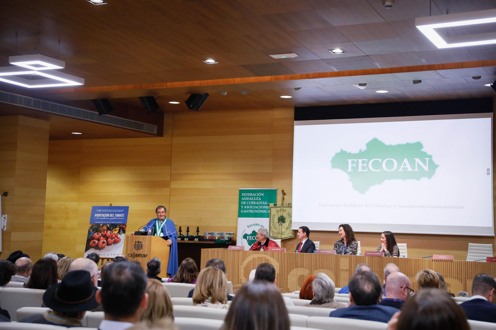 Las mejores imágenes de las conferencias en el congreso gastronómico ofrecido por CAPARROS