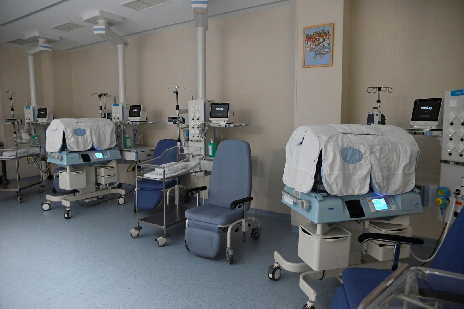 Un recorrido en imágenes por el Área Materno-Infantil del Hosptal San Juan de Dios de Córdoba