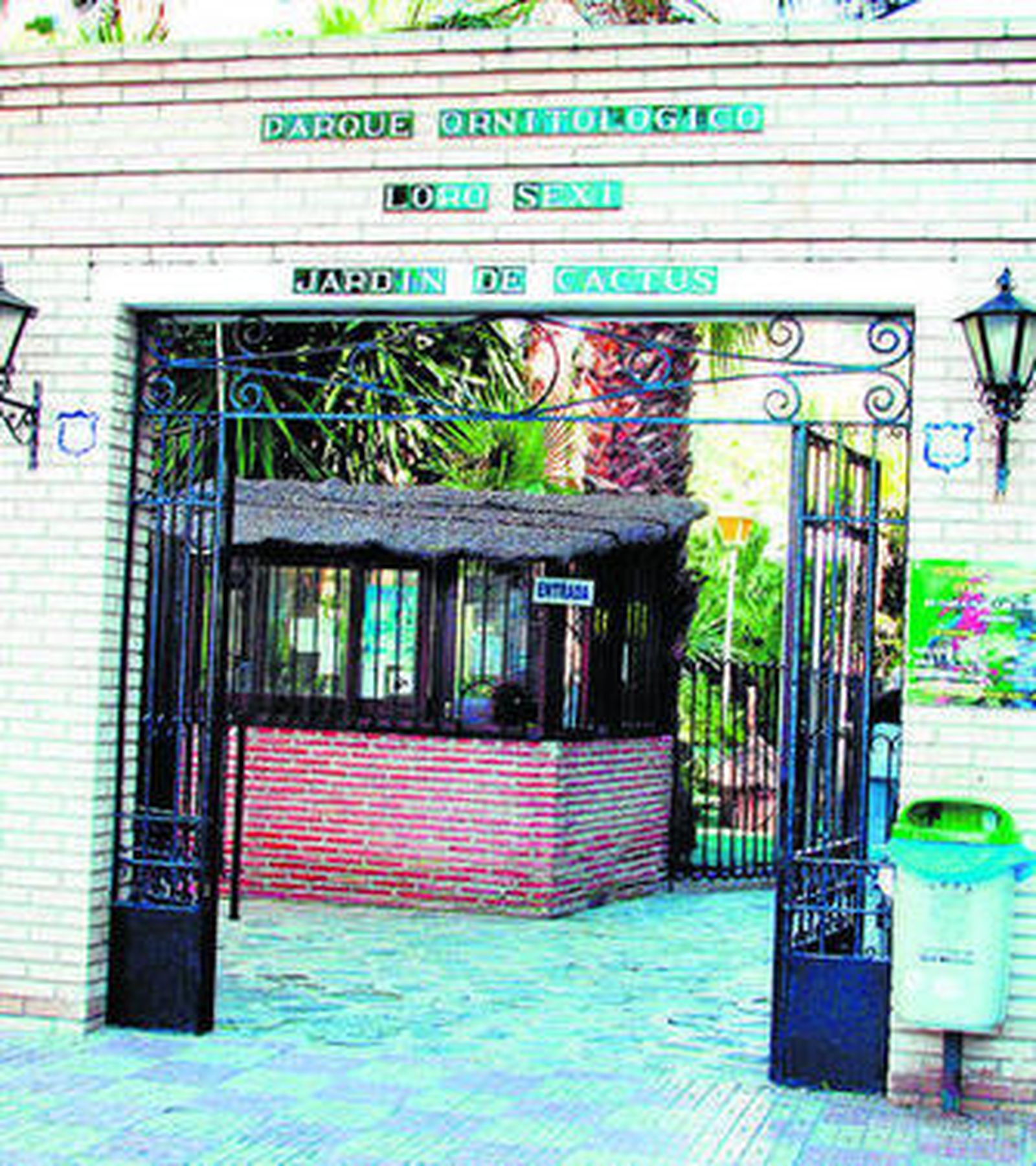 Las instalaciones están cerradas por obras.