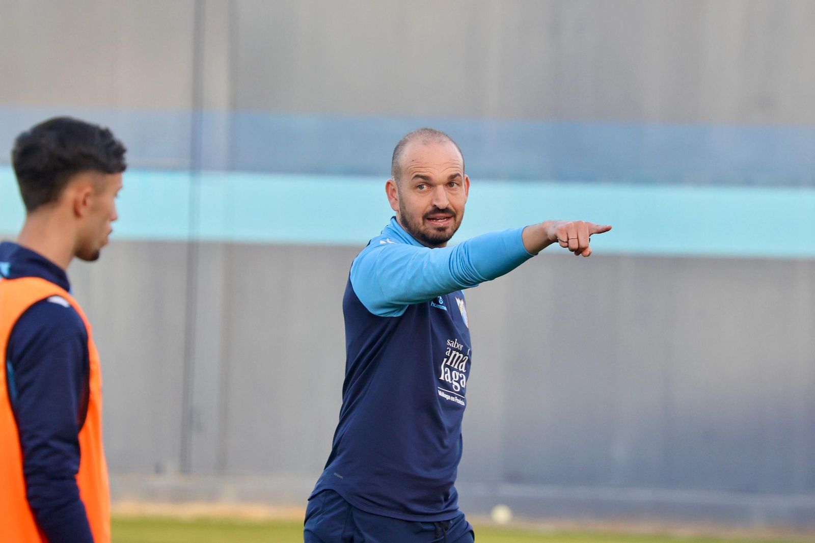 Kevin, novedad en el trabajo del Málaga CF