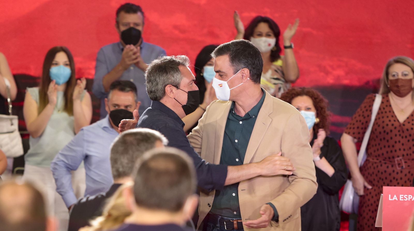 Pedro Sánchez aterriza con la campaña de las andaluzas el domingo en Cuevas