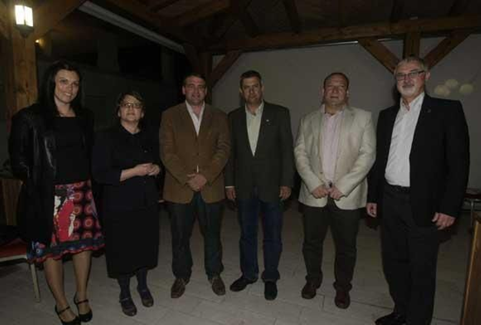 Elena Andrades, Teresa Doñate, Jorge Romero, Manuel Melero, José Miguel Vega y Manuel Carrasco del PA./Fotos:Erasmo Fenoy

Foto: Erasmo Fenoy