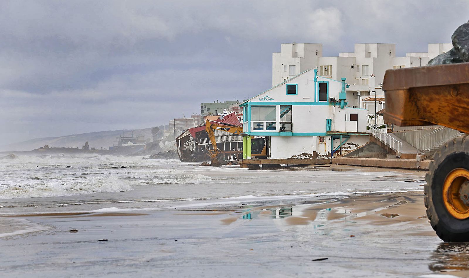 Las fotografías de los daños en Matalascañas