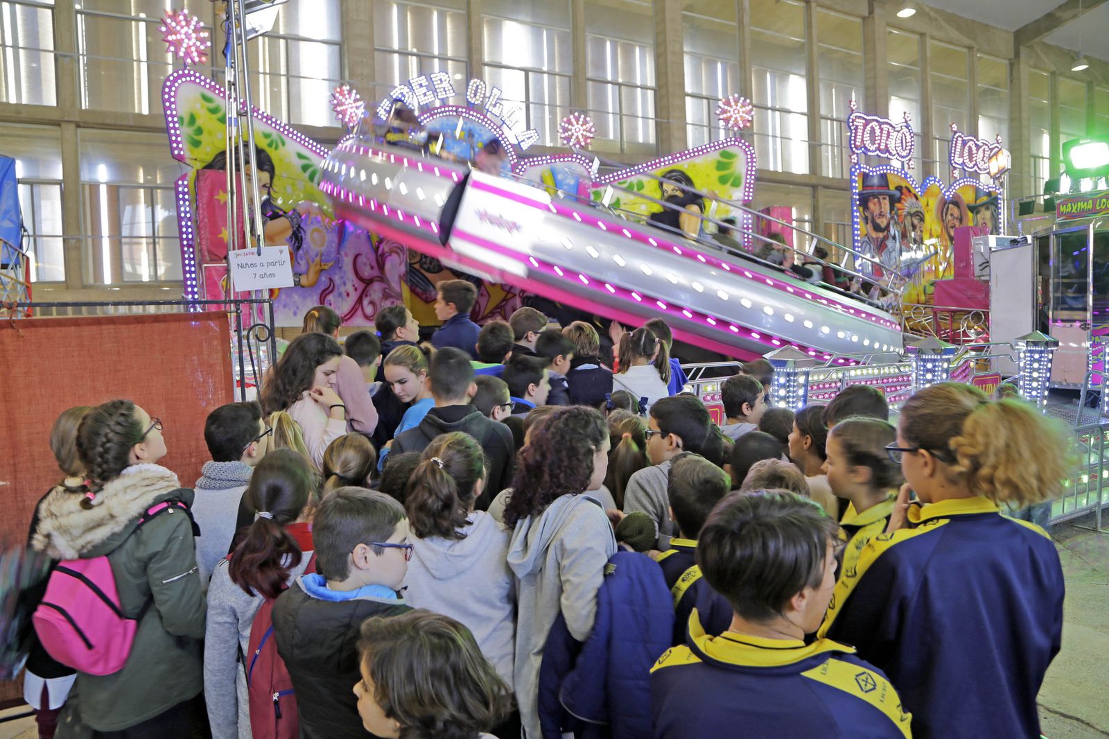 Interior de Ifeca en una de las jornadas en las que Juvelandia tuvo más afluencia de público.