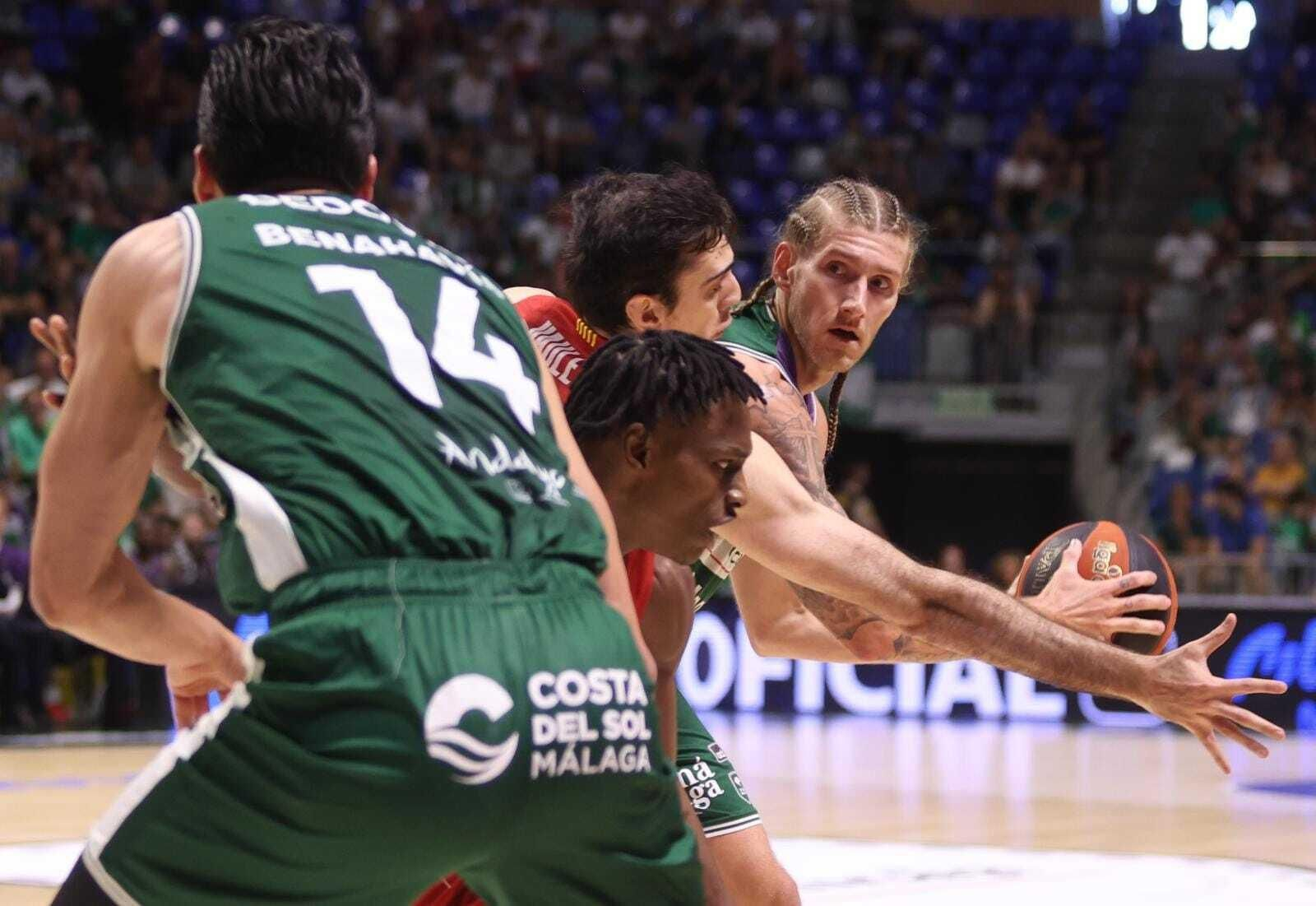 El Unicaja - Baxi Manresa, en fotos