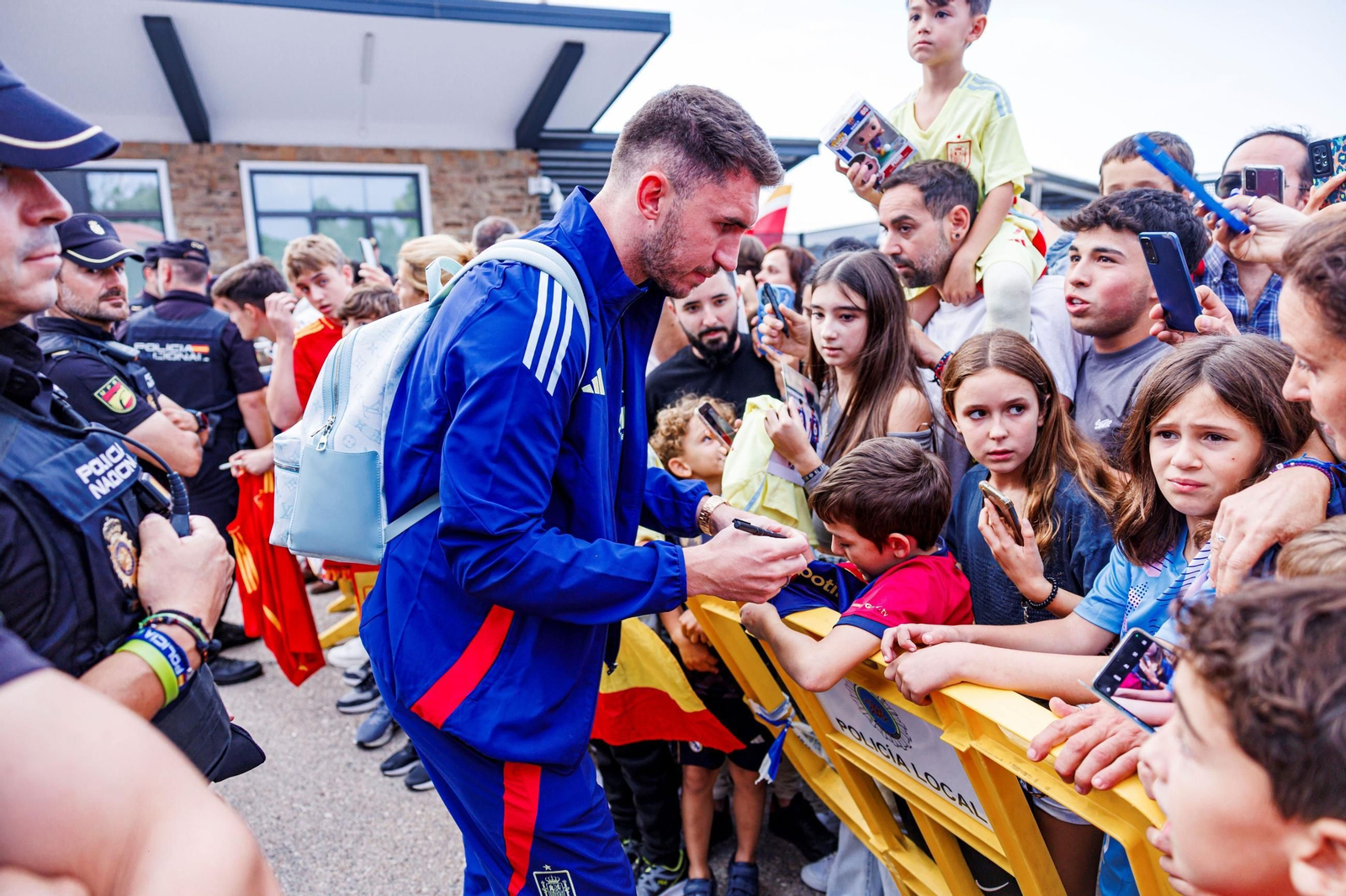 Las fotos de la selección de fútbol en Córdoba Las fotos de la selección de fútbol en Córdoba