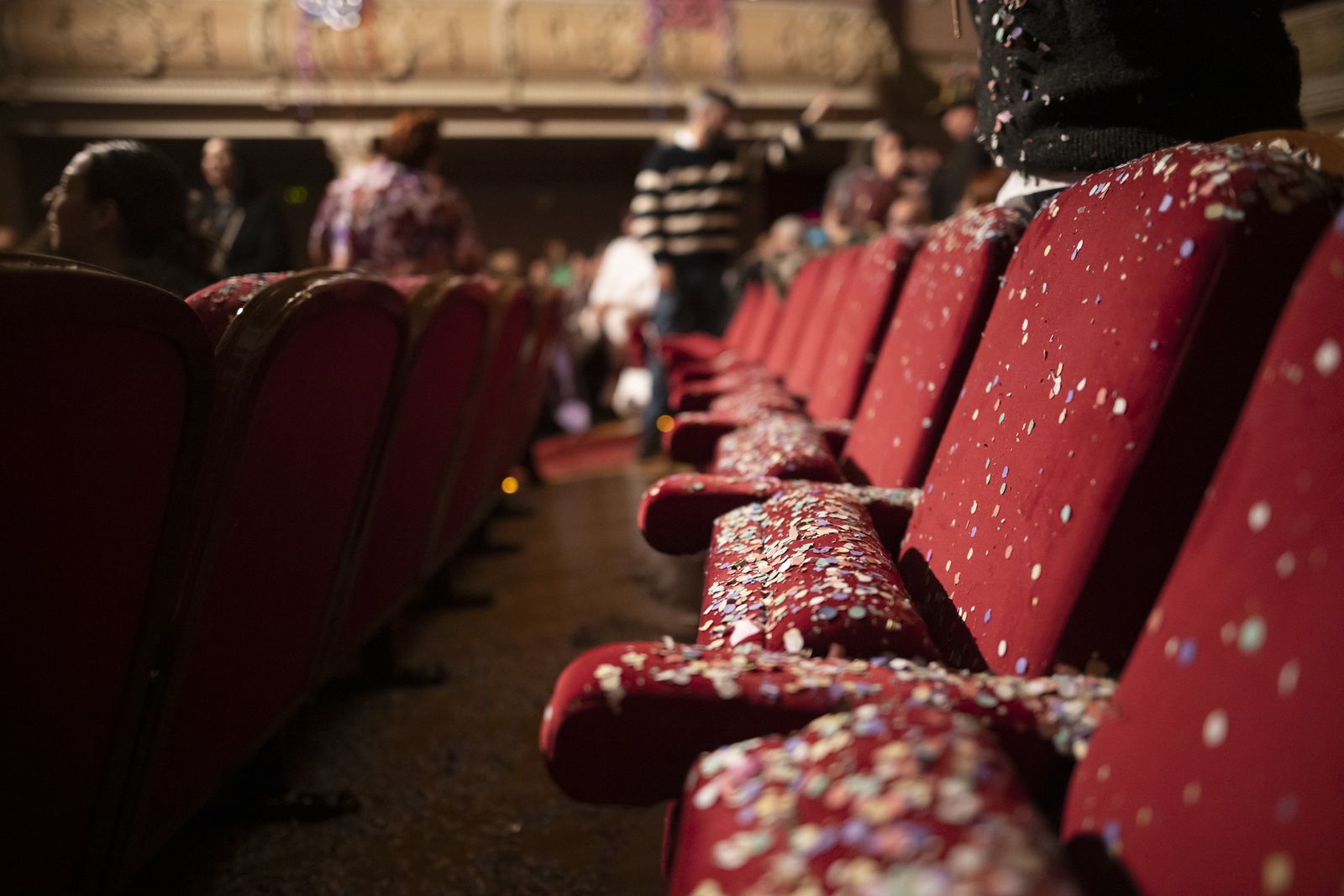 Ambiente en la final  del Carnaval Colombino
