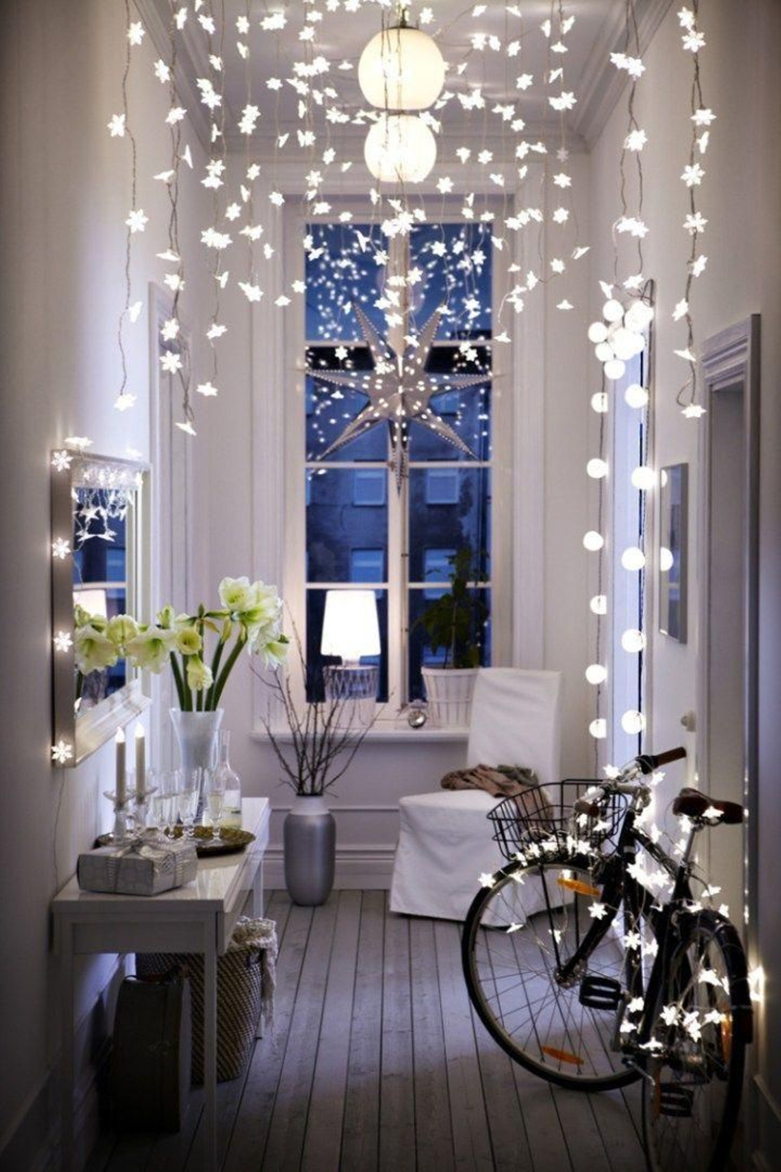 Luces de Navidad para casa. Luces de Navidad para casa.
