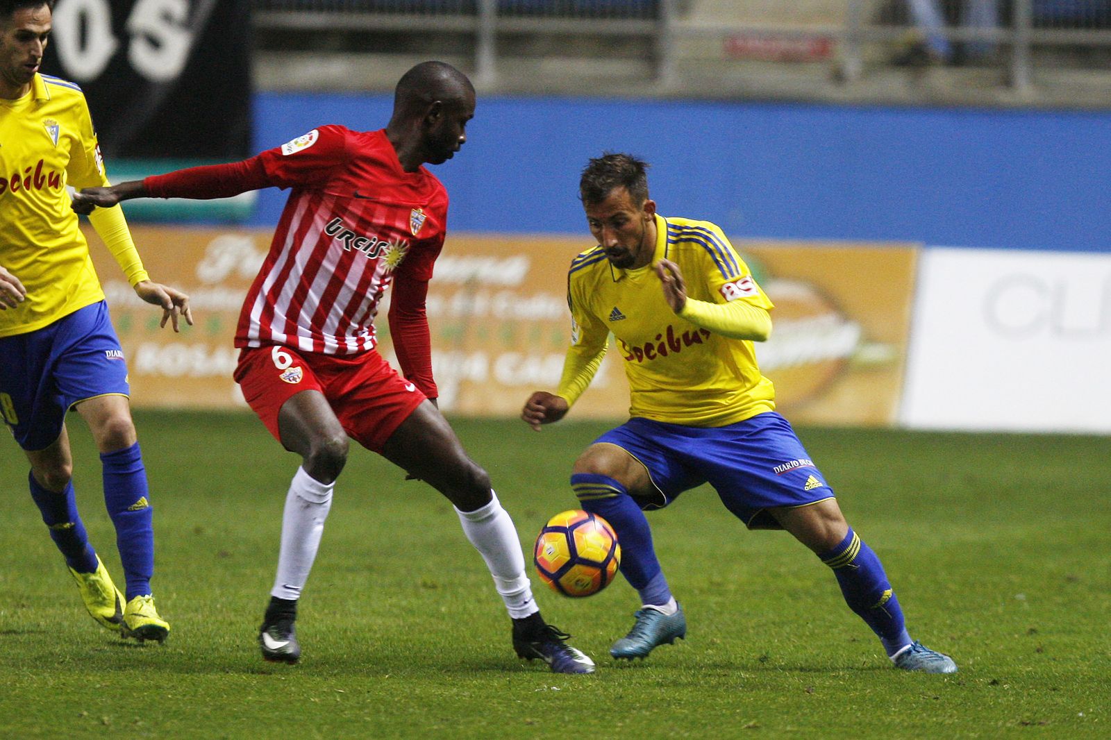 El Cádiz-Almería, en imágenes