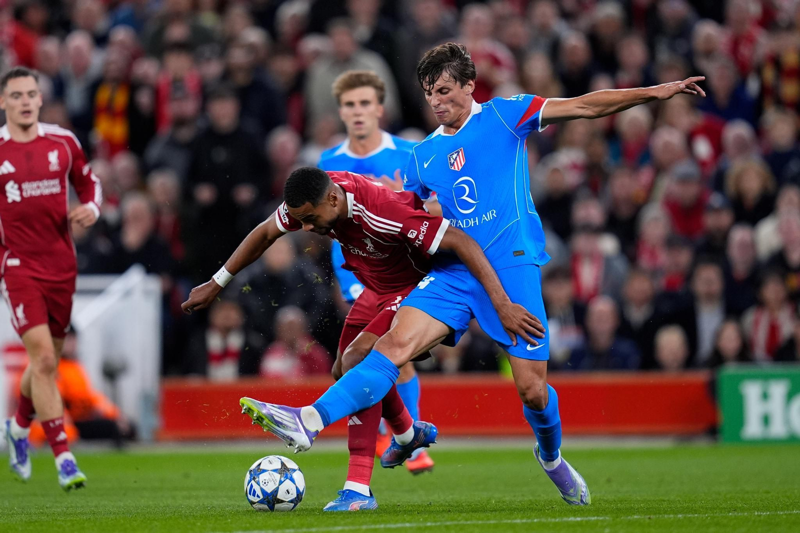 Las fotos del Liverpool - Atlético de Madrid