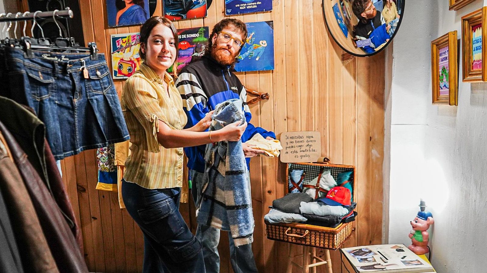 El rincón solidario de Calle Calvario.