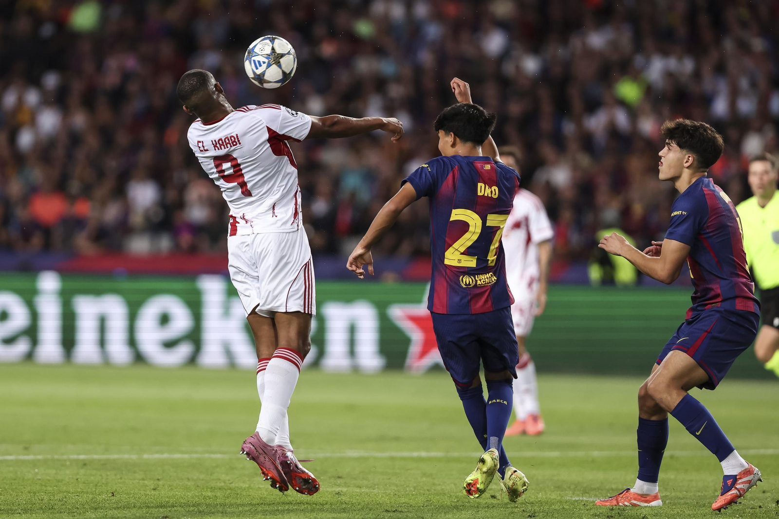 Las fotos del Barcelona-Olympiacos