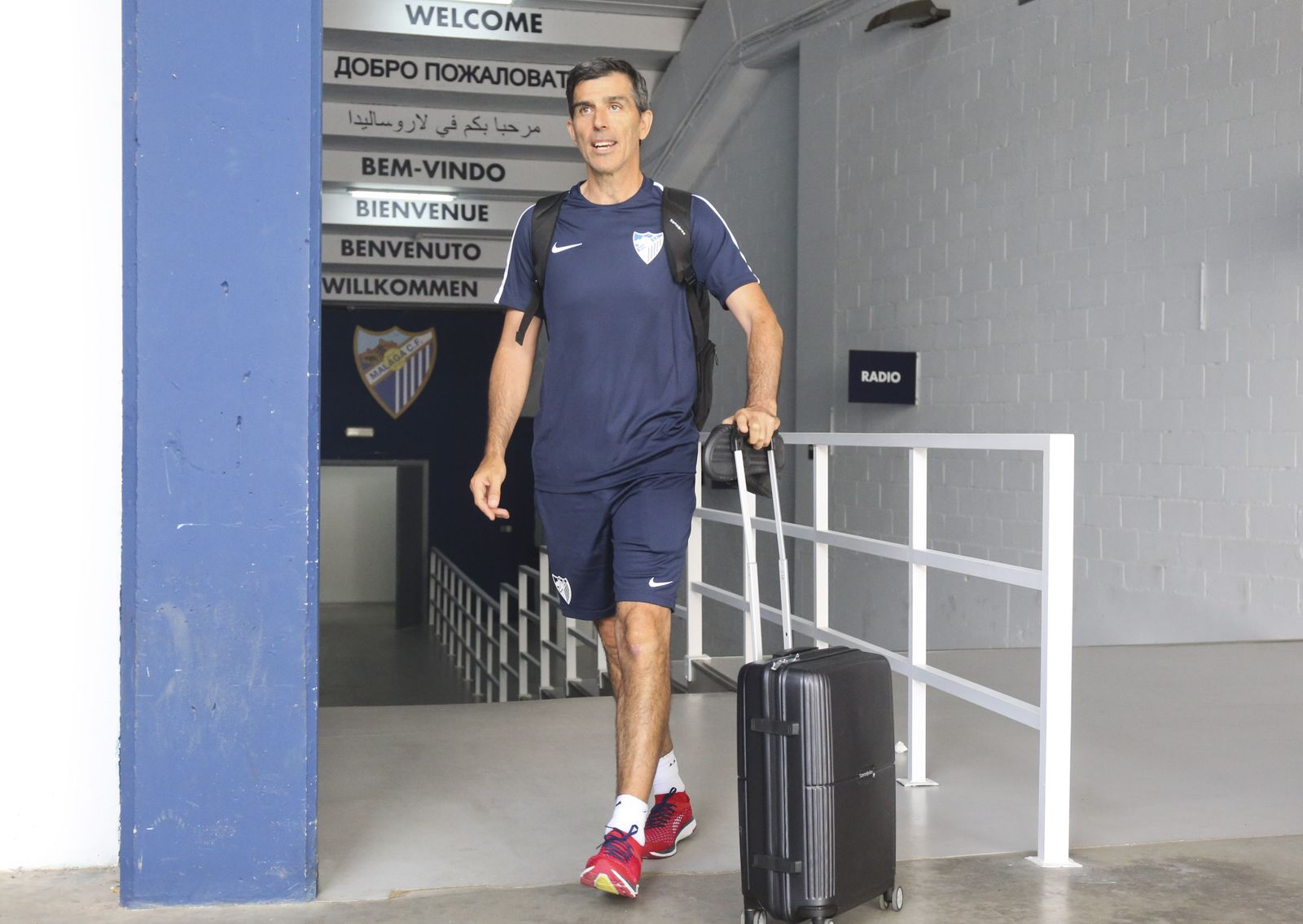 La tercera etapa de Muñiz en el Málaga en fotos