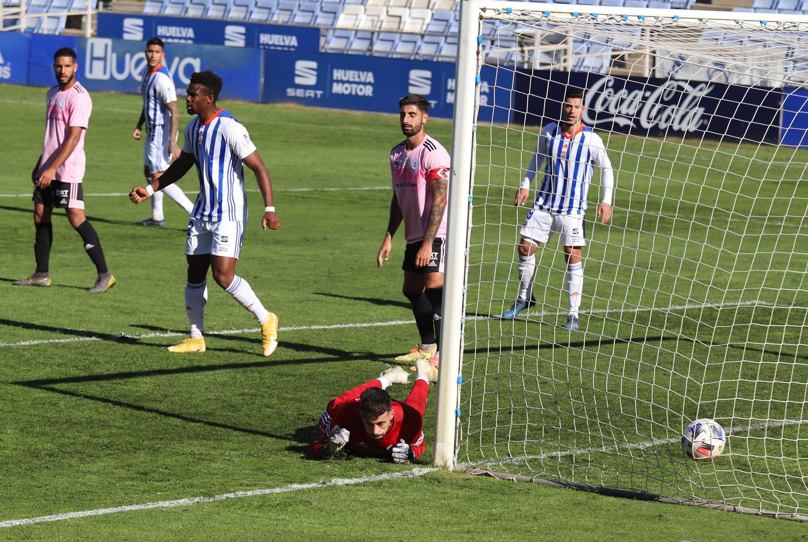 El Recreativo vio puerta con facilidad la pasada jornada ante el Marino.