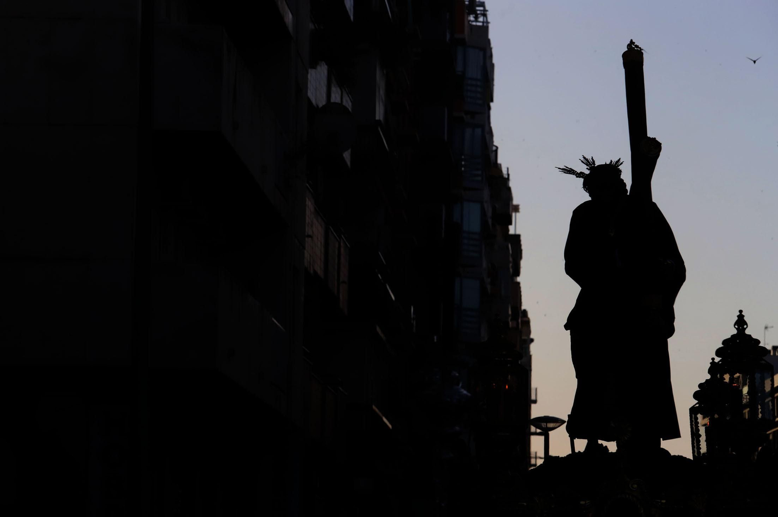 Imágenes del Nazareno en la madrugá de Huelva