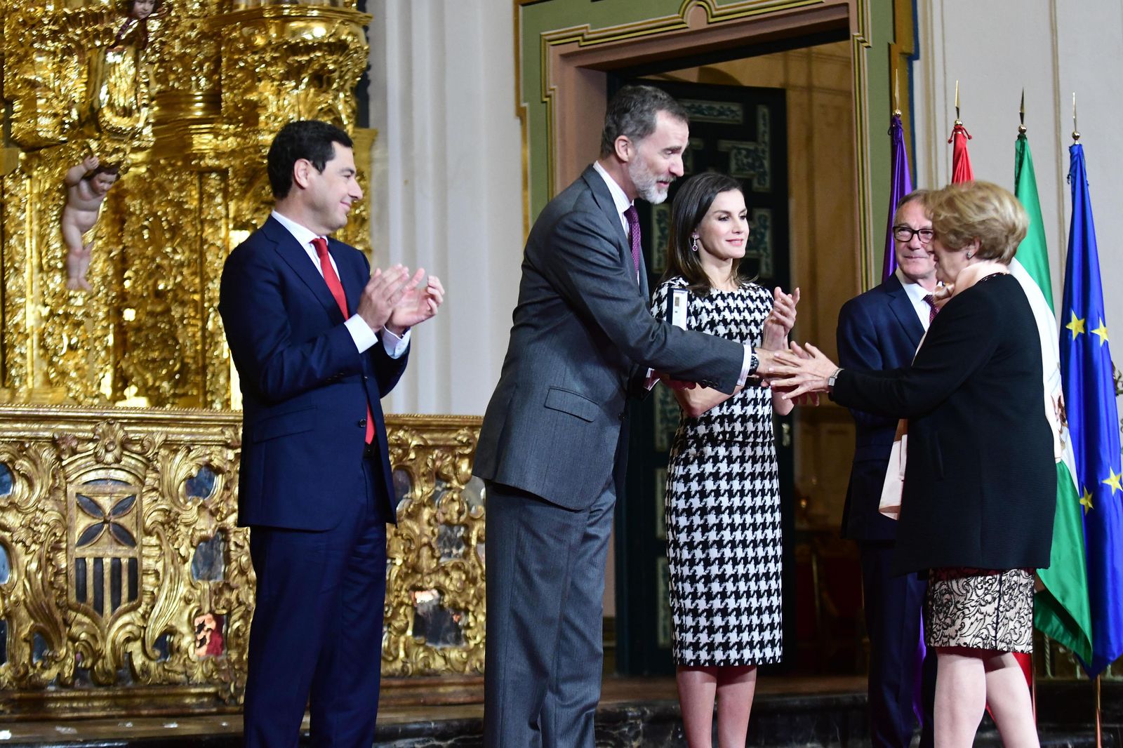Los Reyes entregan las sMedallas de Oro de las Bellas Artes 2017 en Córdoba