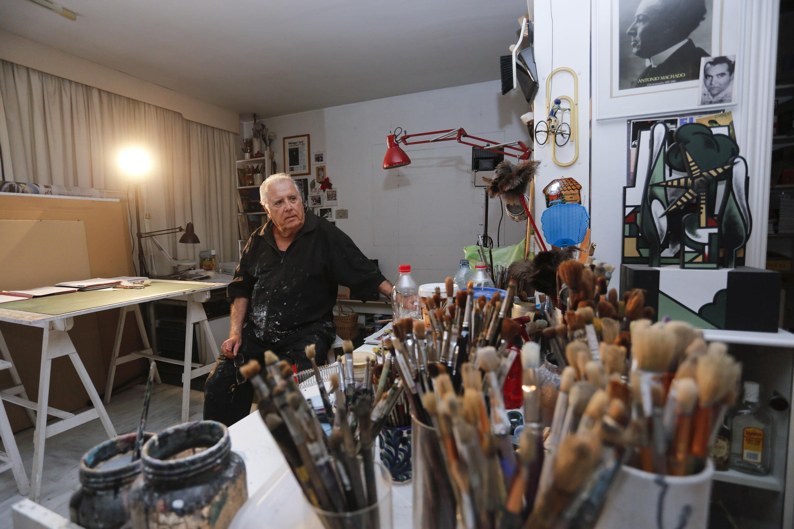 Eugenio Chicano: la vida del artista en fotos