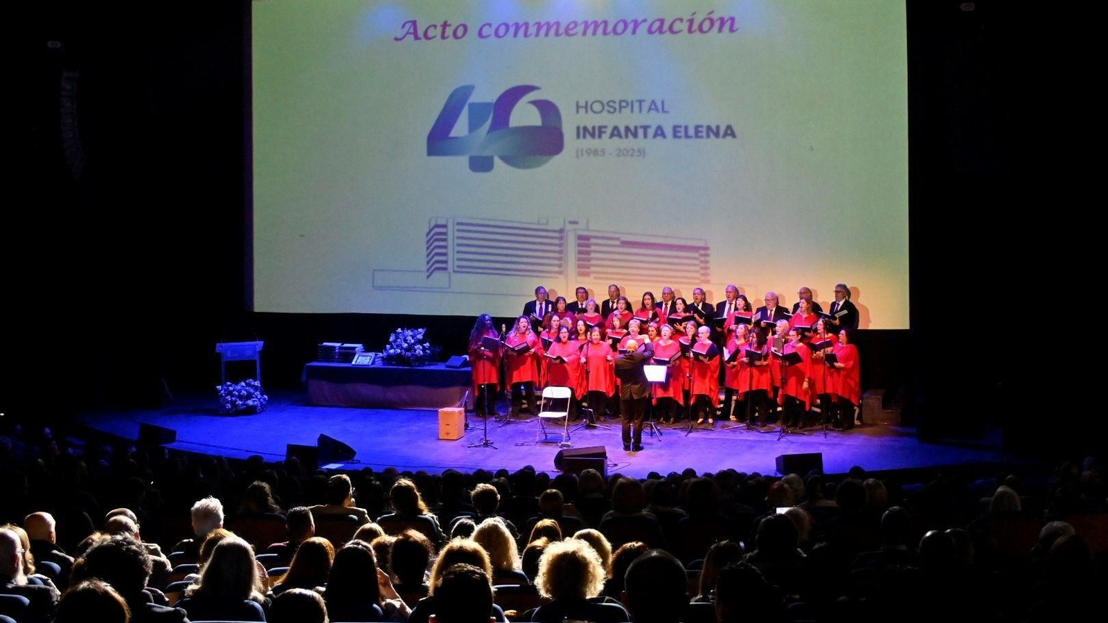 Acto de conmemoración del 40 aniversario del Hospital Ibnfanta Elena.