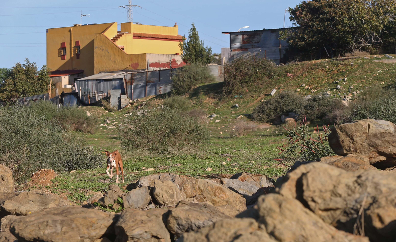 Imágenes del acuífero de la Huerta de Las Pilas en Algeciras