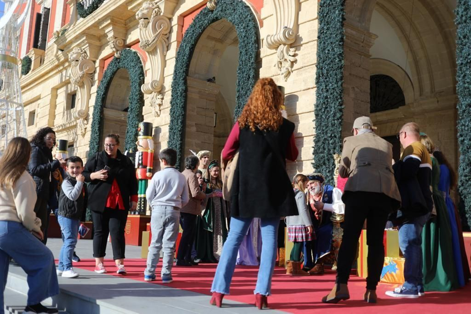 El Heraldo de los Reyes Magos, en el Ayuntamiento de San Fernando
