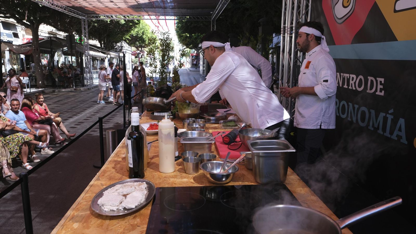 Demostración gastronómica de la Feria de Almería 2024, en imágenes