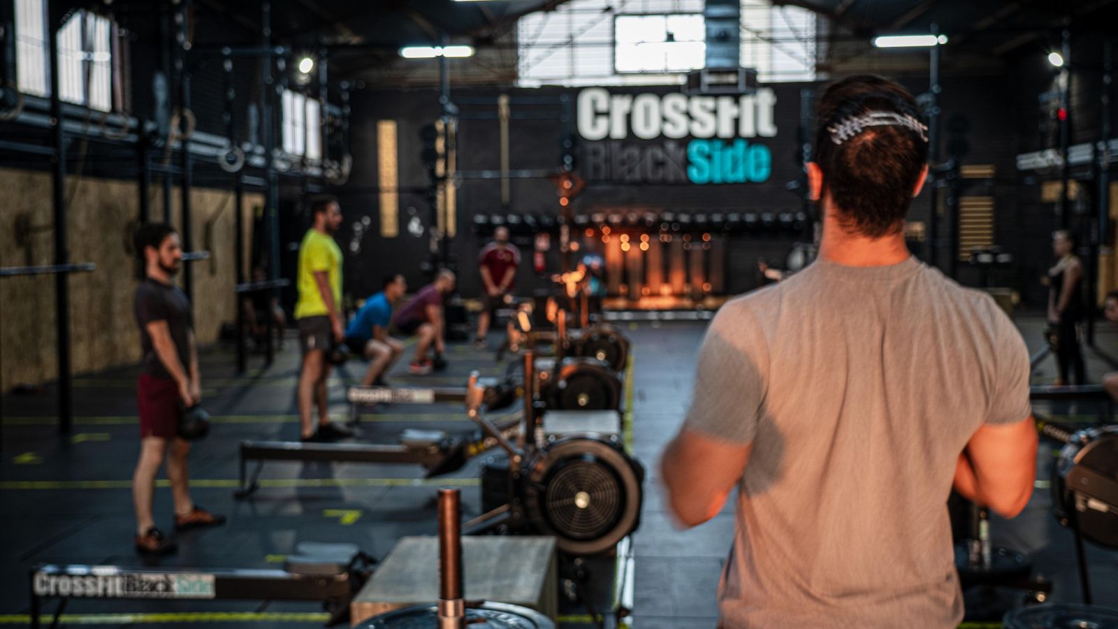 Entrenamiento con las nuevas medidas de seguridad en CrossFit BlackSide.