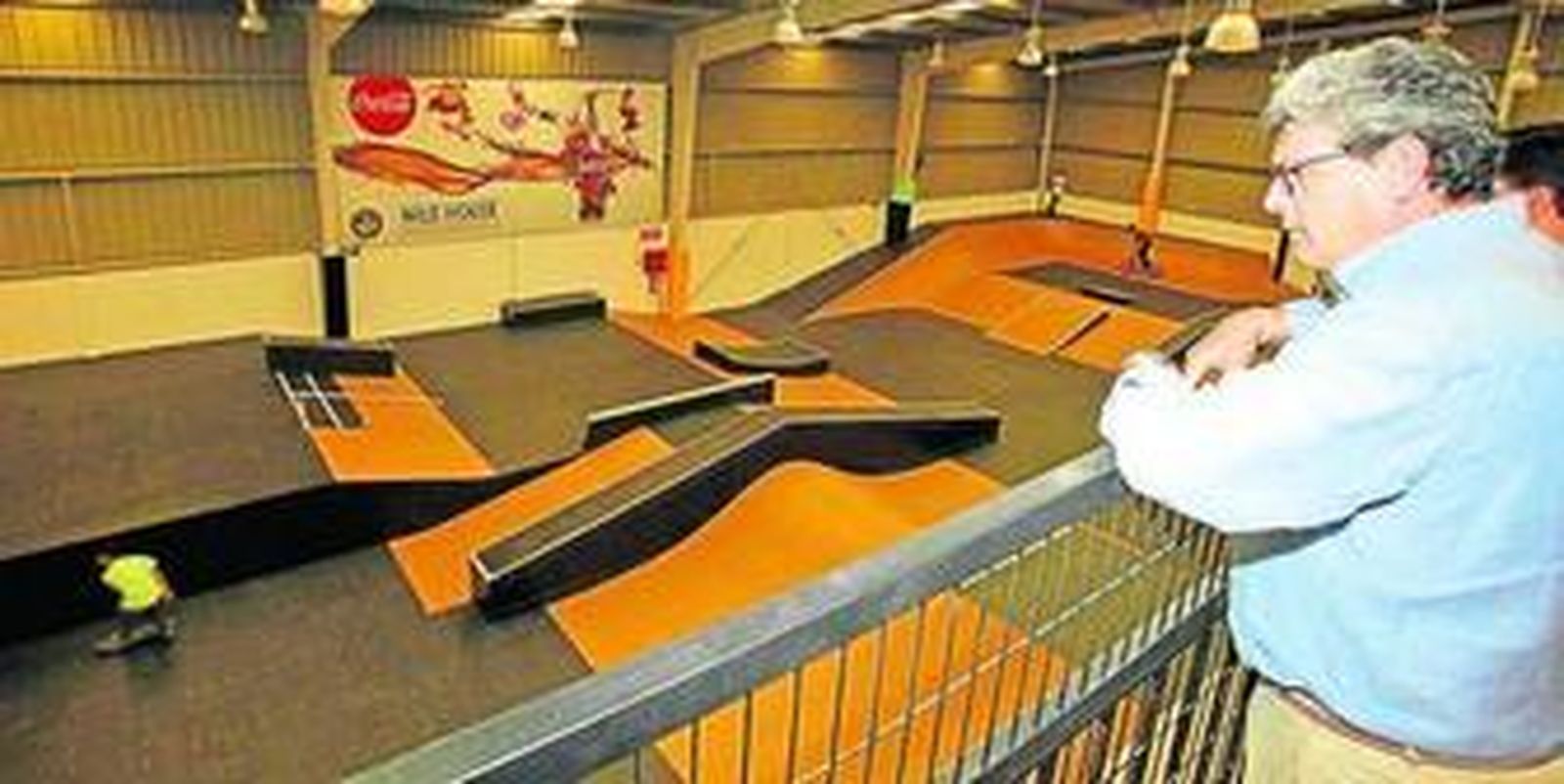 El alcalde de Mairena del Aljarafe, Ricardo Tarno, durante la inauguración de Wild House.