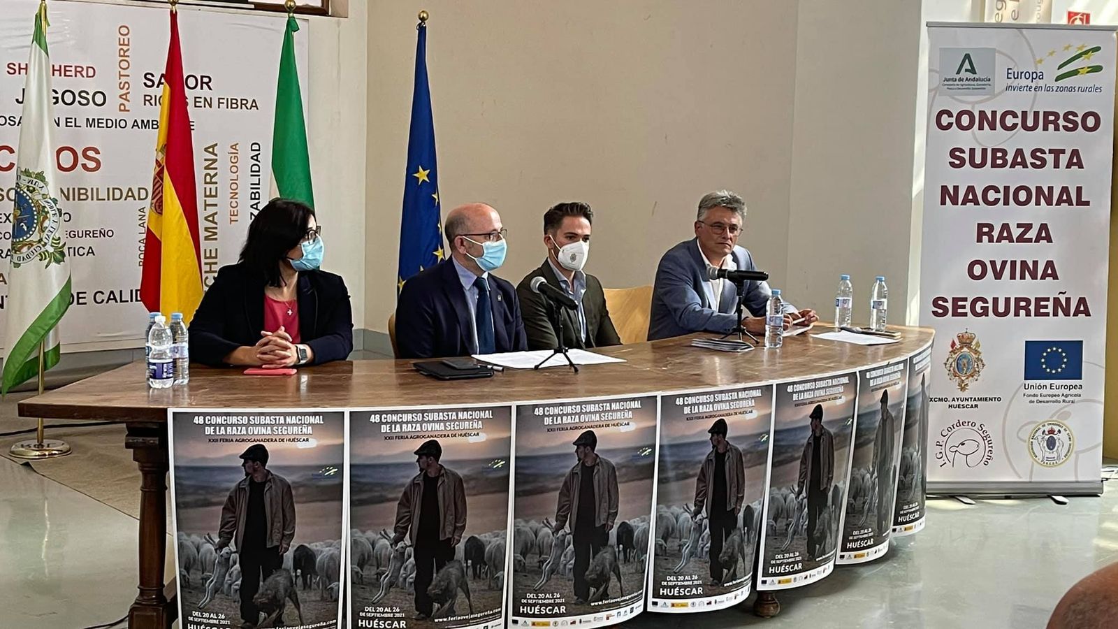 Huéscar presenta el 48 Concurso Subasta Nacional de la Raza Segureña y XXIII Feria Agroganadera