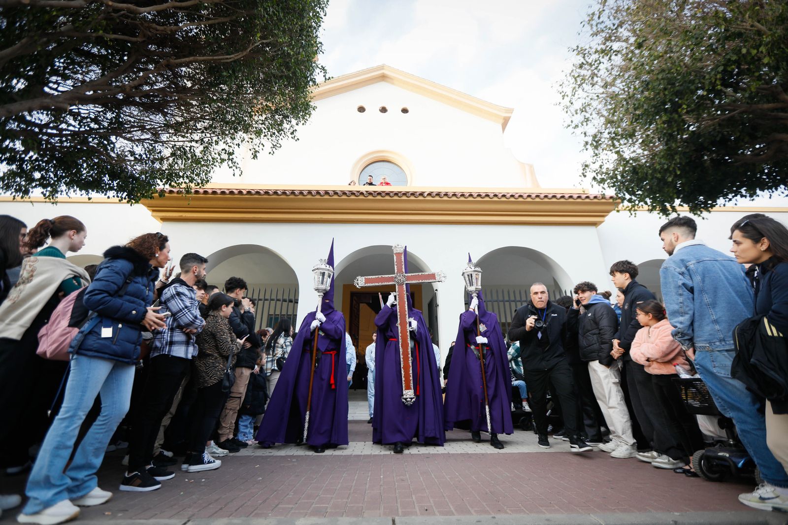 La procesión del Encuentro, en imágenes