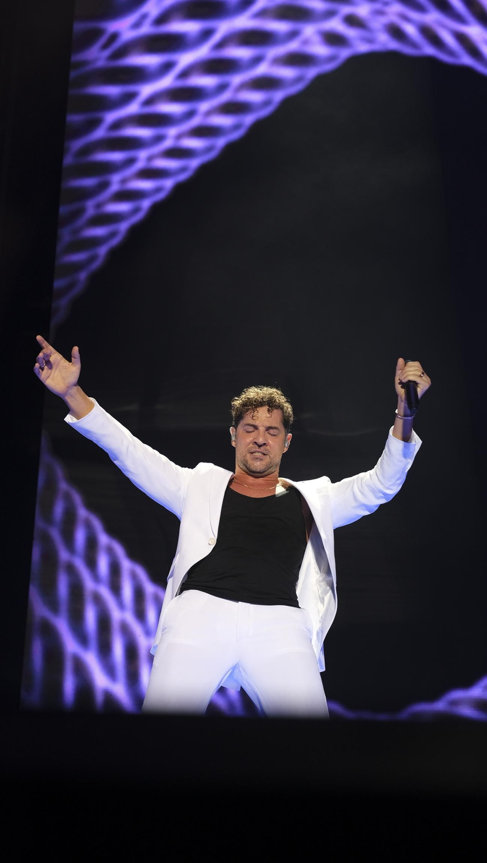 David Bisbal arrasa en su concierto de Roquetas de Mar