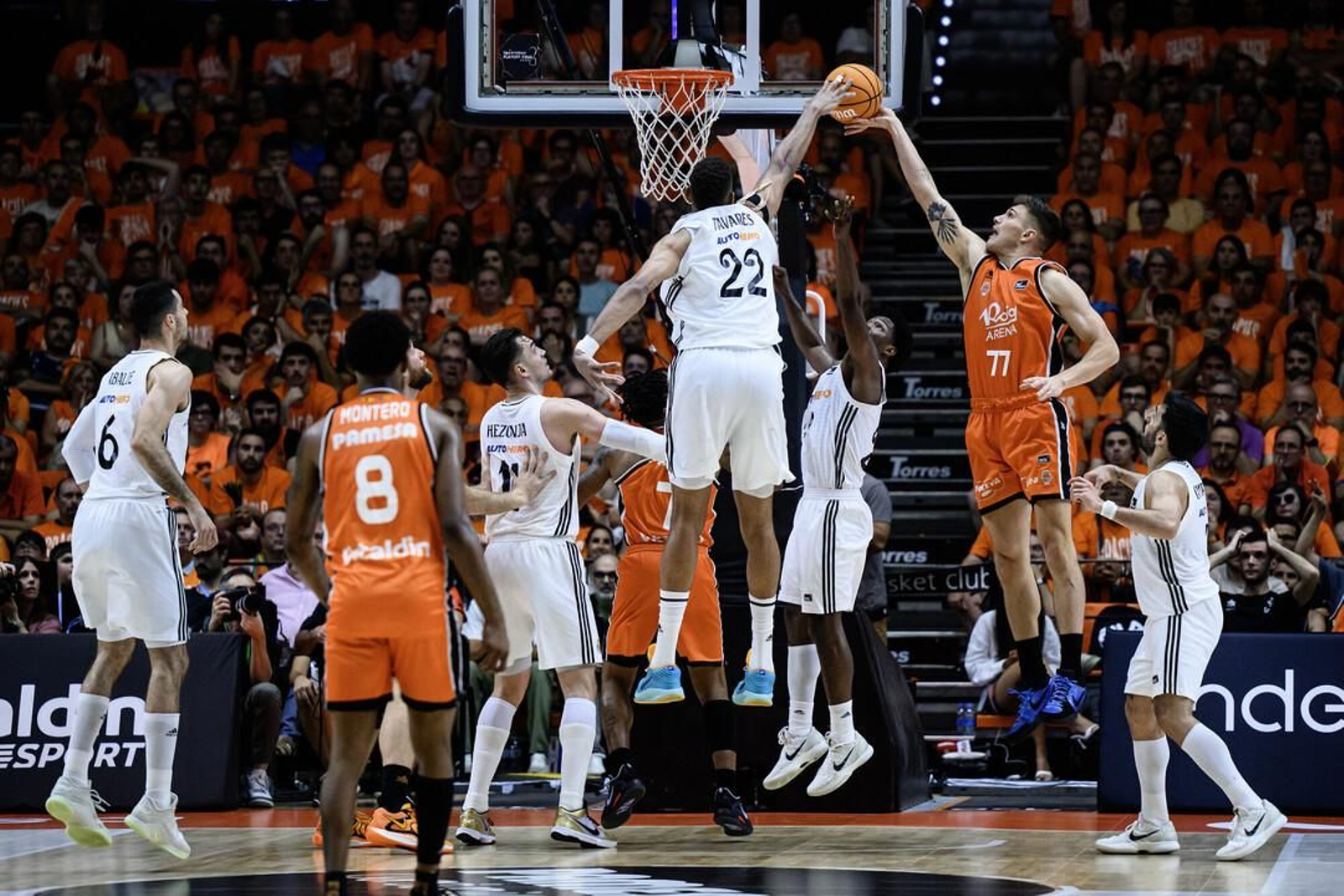 Las fotos del título del Real Madrid en baloncesto