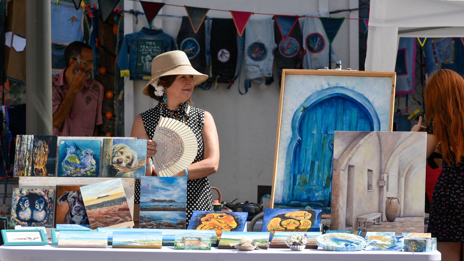 Las fotos del mercadillo de Recrearte